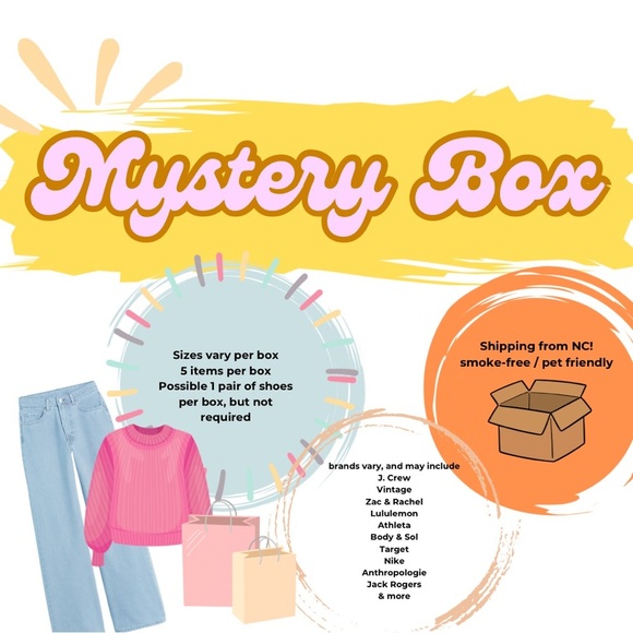 MYSTERY BUNDLE BOX 5 Items - Picture 1 of 1